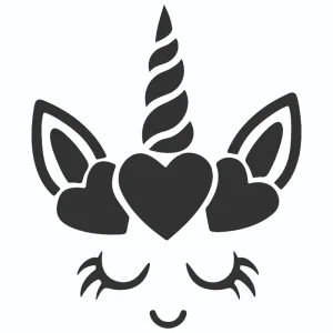 برچسب حرارتی طرح یونیکورن