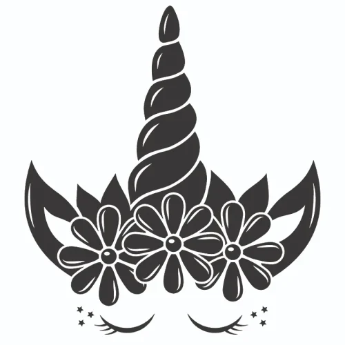برچسب حرارتی طرح یونیکورن