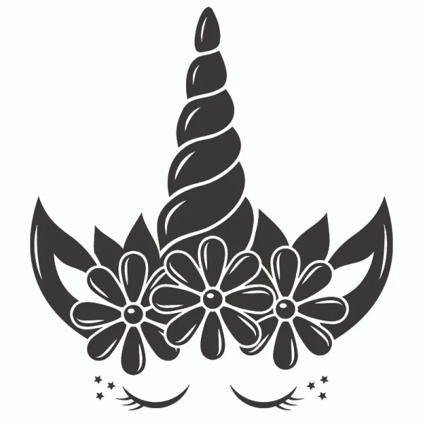 برچسب حرارتی طرح یونیکورن