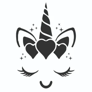 برچسب حرارتی طرح یونیکورن