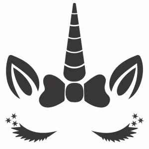 برچسب حرارتی طرح یونیکورن