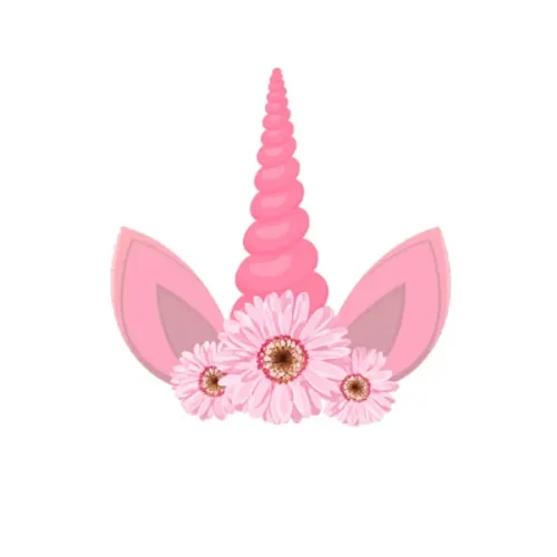 برچسب حرارتی طرح یونیکورن
