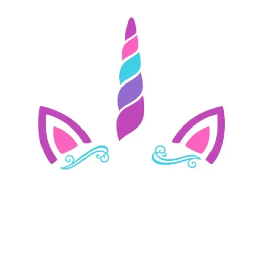 برچسب حرارتی طرح یونیکورن