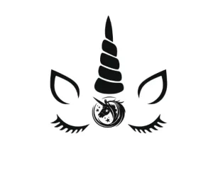 برچسب حرارتی طرح یونیکورن
