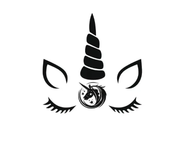 برچسب حرارتی طرح یونیکورن