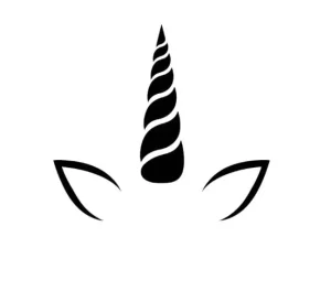 برچسب حرارتی طرح یونیکورن