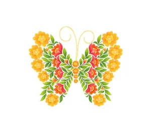 برچسب حرارتی طرح پروانه