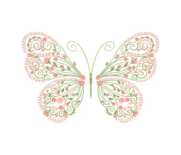 برچسب حرارتی طرح پروانه