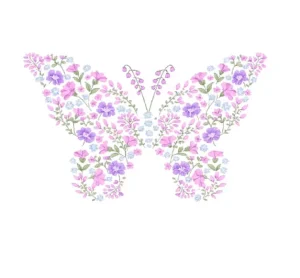 برچسب حرارتی طرح پروانه