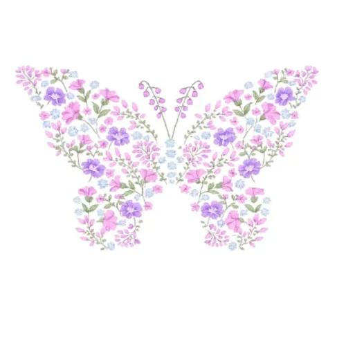 برچسب حرارتی طرح پروانه