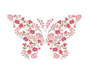 برچسب حرارتی طرح پروانه