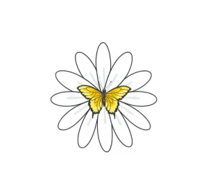 برچسب حرارتی طرح پروانه