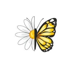 برچسب حرارتی طرح پروانه