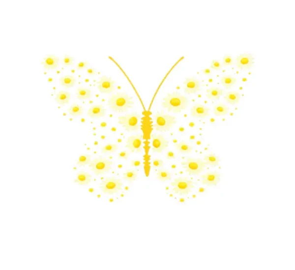 برچسب حرارتی طرح پروانه