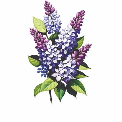 برچسب حرارتی طرح گل و گیاه