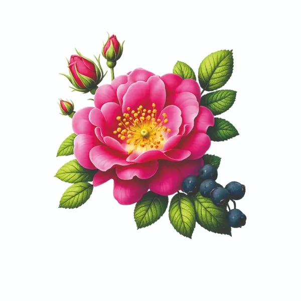 برچسب حرارتی طرح گل و گیاه