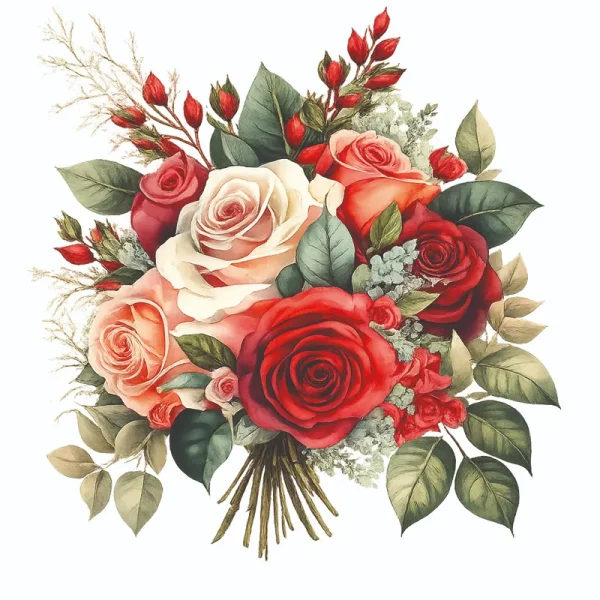 برچسب حرارتی طرح گل و گیاه