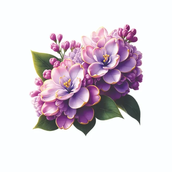برچسب حرارتی طرح گل و گیاه