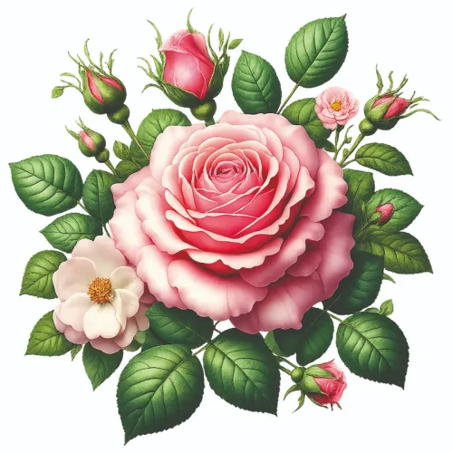 برچسب حرارتی طرح گل و گیاه