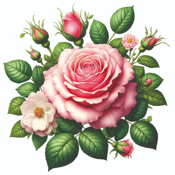 برچسب حرارتی طرح گل و گیاه