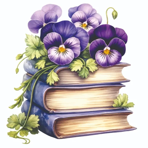 برچسب حرارتی طرح گل و گیاه