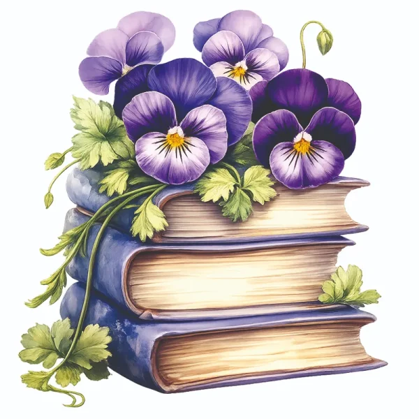 برچسب حرارتی طرح گل و گیاه