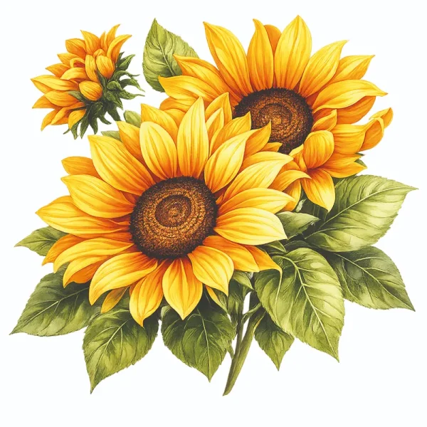 برچسب حرارتی طرح گل و گیاه