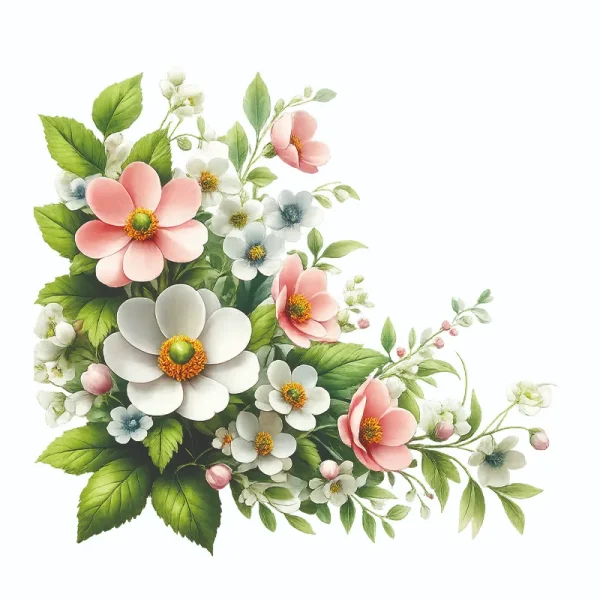 برچسب حرارتی طرح گل و گیاه