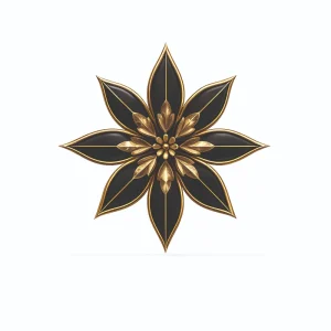 برچسب حرارتی طرح گل و گیاه