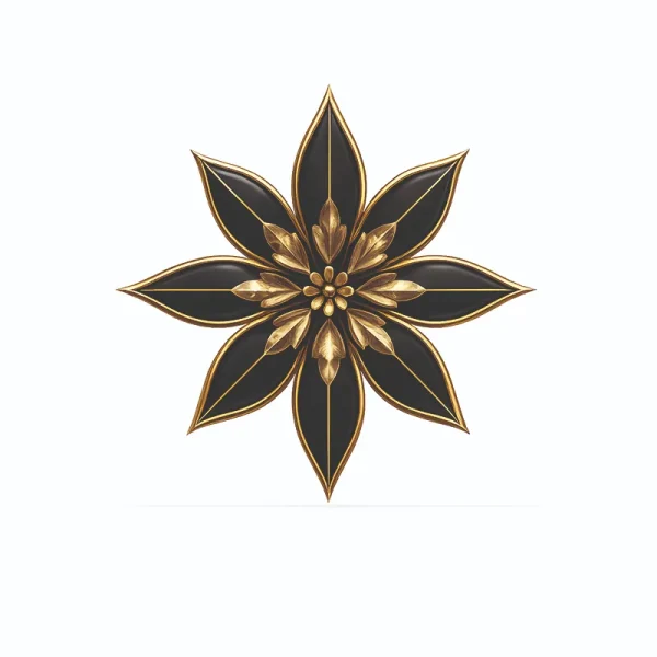 برچسب حرارتی طرح گل و گیاه
