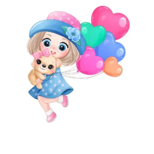 برچسب حرارتی طرح دخترانه و زنانه