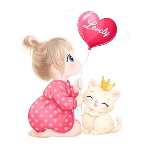 برچسب حرارتی طرح دخترانه و زنانه