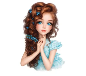 برچسب حرارتی طرح دخترانه و زنانه