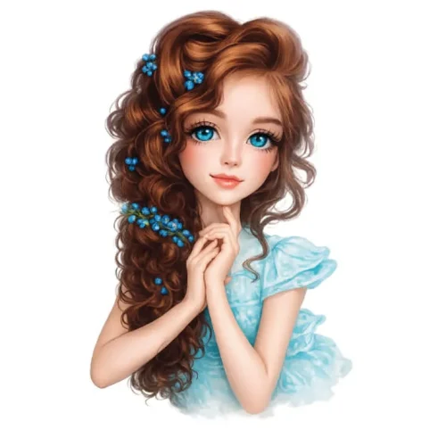 برچسب حرارتی طرح دخترانه و زنانه