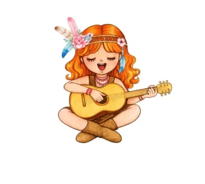 برچسب حرارتی طرح دخترانه و زنانه