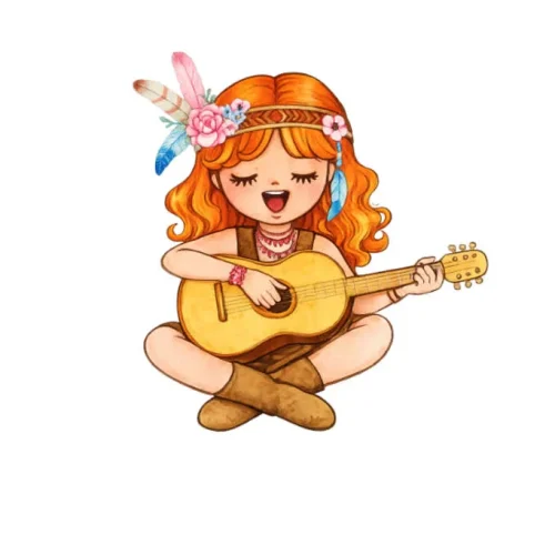 برچسب حرارتی طرح دخترانه و زنانه