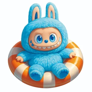 برچسب حرارتی طرح لبوبو