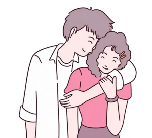 برچسب حرارتی طرح عاشقانه