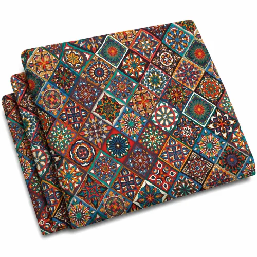 پارچه چاپی طرح سنتی ایرانی