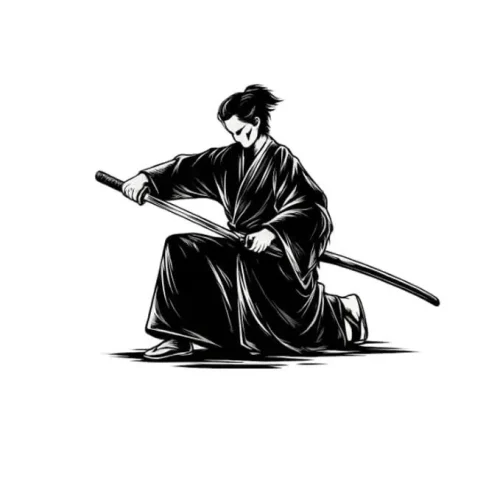 برچسب حرارتی طرح نینجا