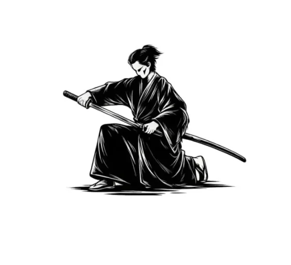 برچسب حرارتی طرح نینجا