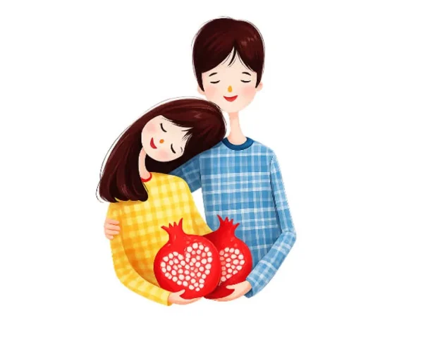 برچسب حرارتی طرح شب یلدا