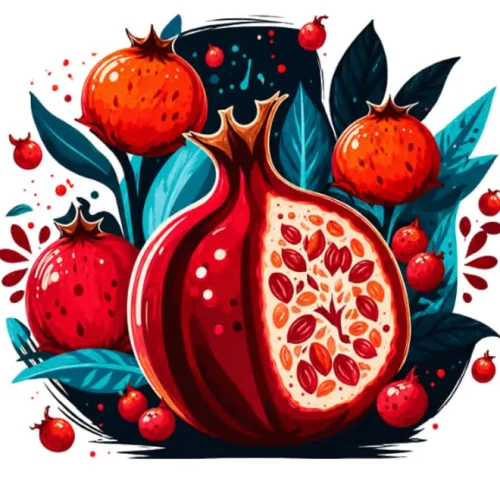برچسب حرارتی طرح شب یلدا