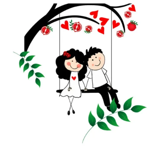 برچسب حرارتی طرح شب یلدا