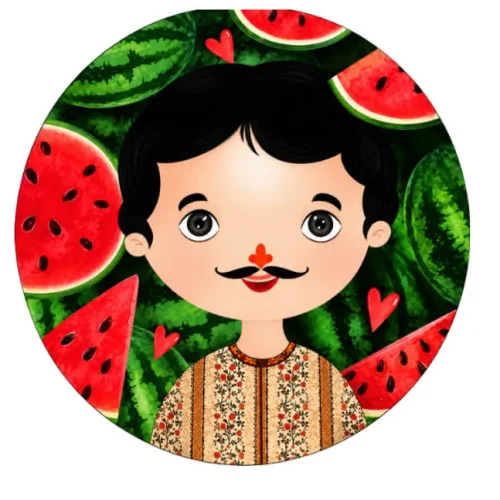 برچسب حرارتی طرح شب یلدا
