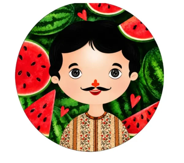 برچسب حرارتی طرح شب یلدا