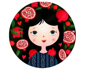 برچسب حرارتی طرح شب یلدا