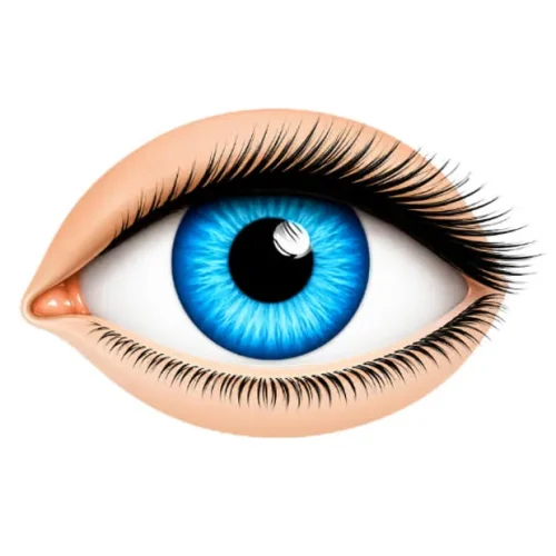 برچسب حرارتی طرح چشم و چهره عروسکی