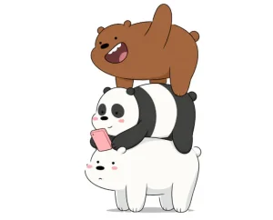 برچسب حرارتی طرح خرس گریزلی
