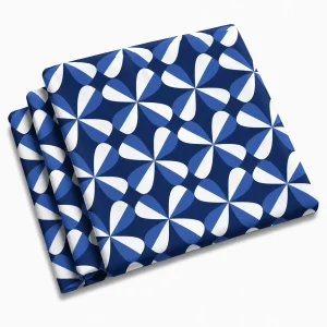 پارچه چاپی طرح هندسی